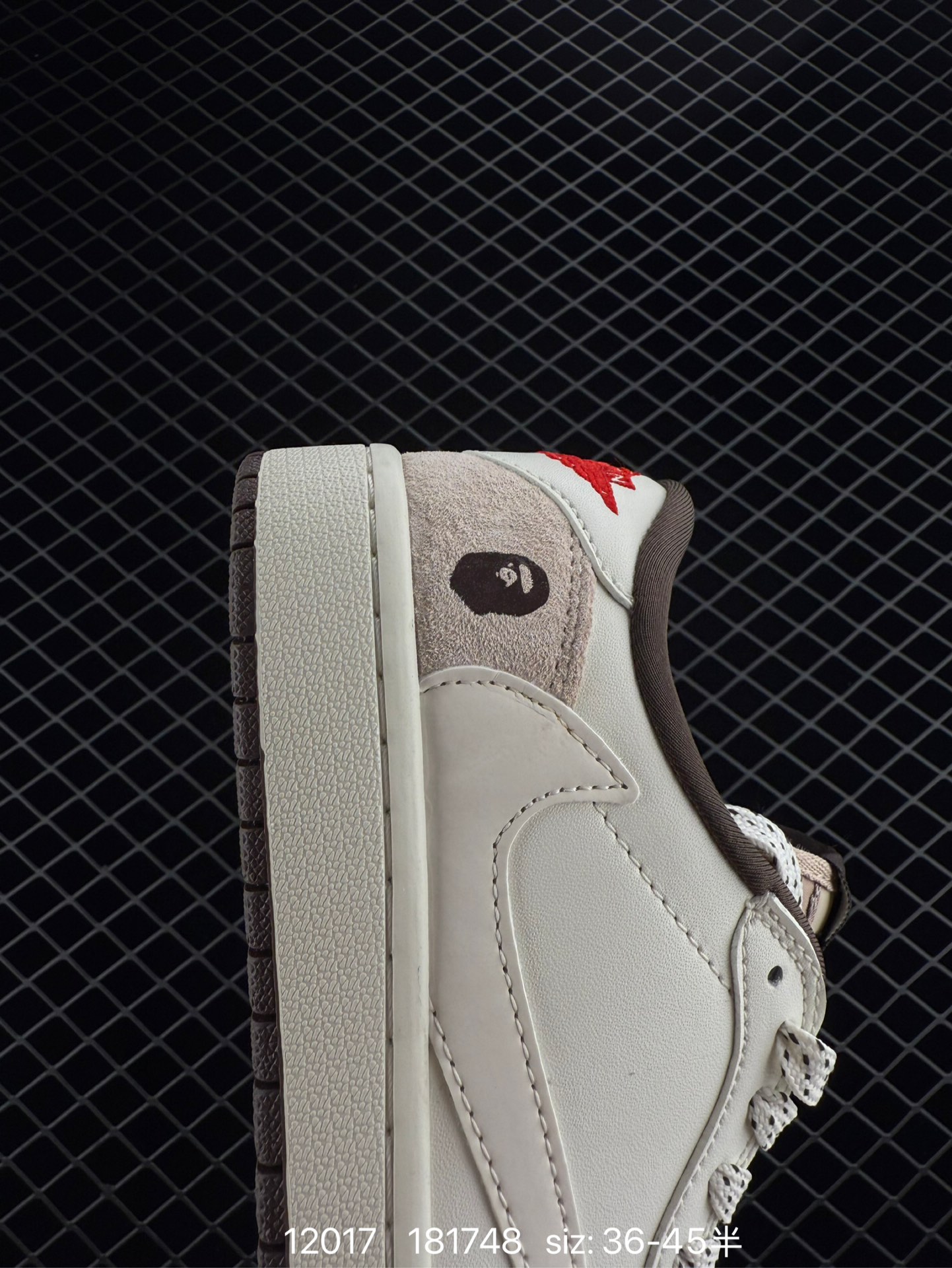 Travis Scott x Air Jordan 1 ” Reverse Mocha “